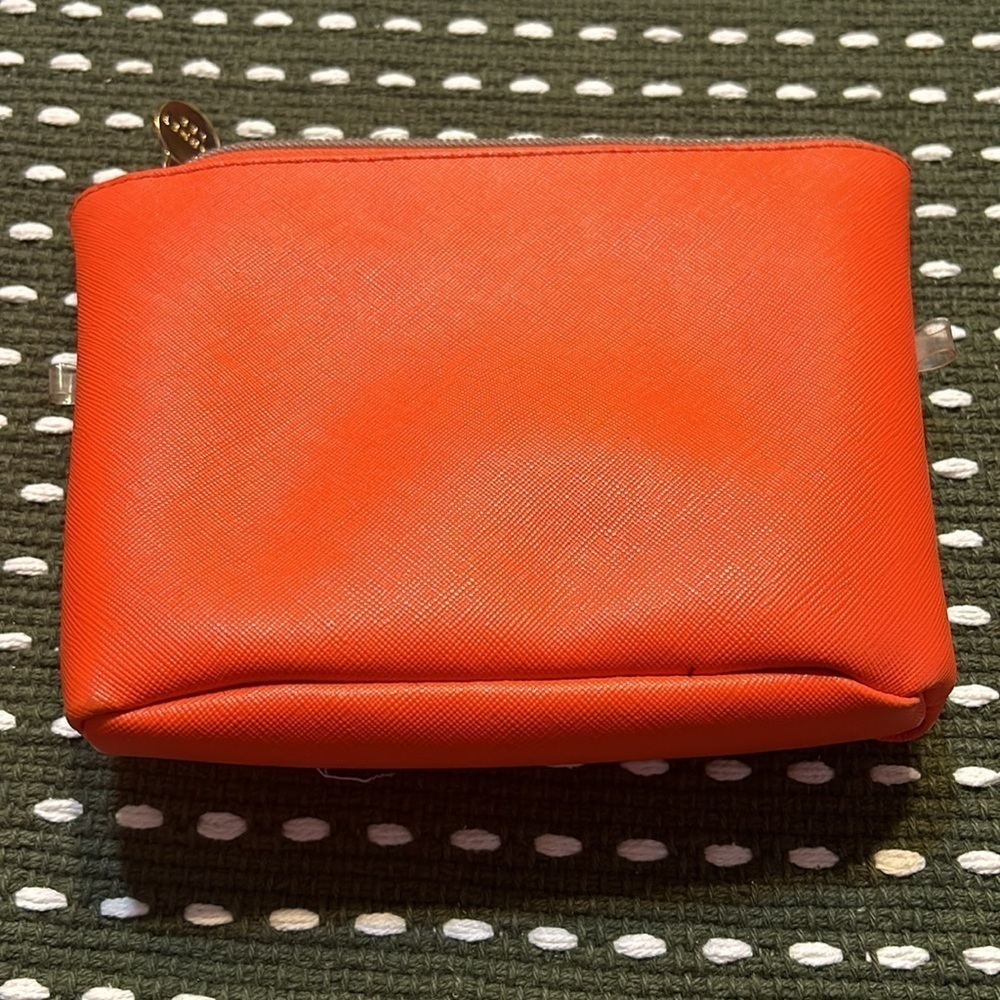 💥 2/$10 Dabney Lee Orange Dog Cosmetic Case - Picture 2 of 4